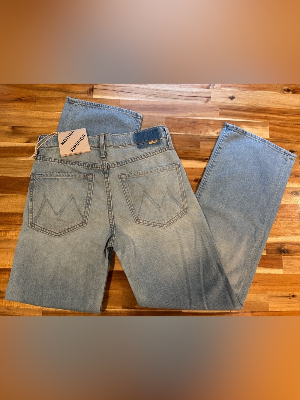 MOTHER Mid Rise Rambler Zip Flood Jeans | Size 26 | NWT - Picture 8 of 9